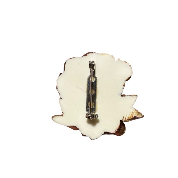 Vintage Christmas Brooch Pins Teddy Bear Angel - Picture 4 of 8